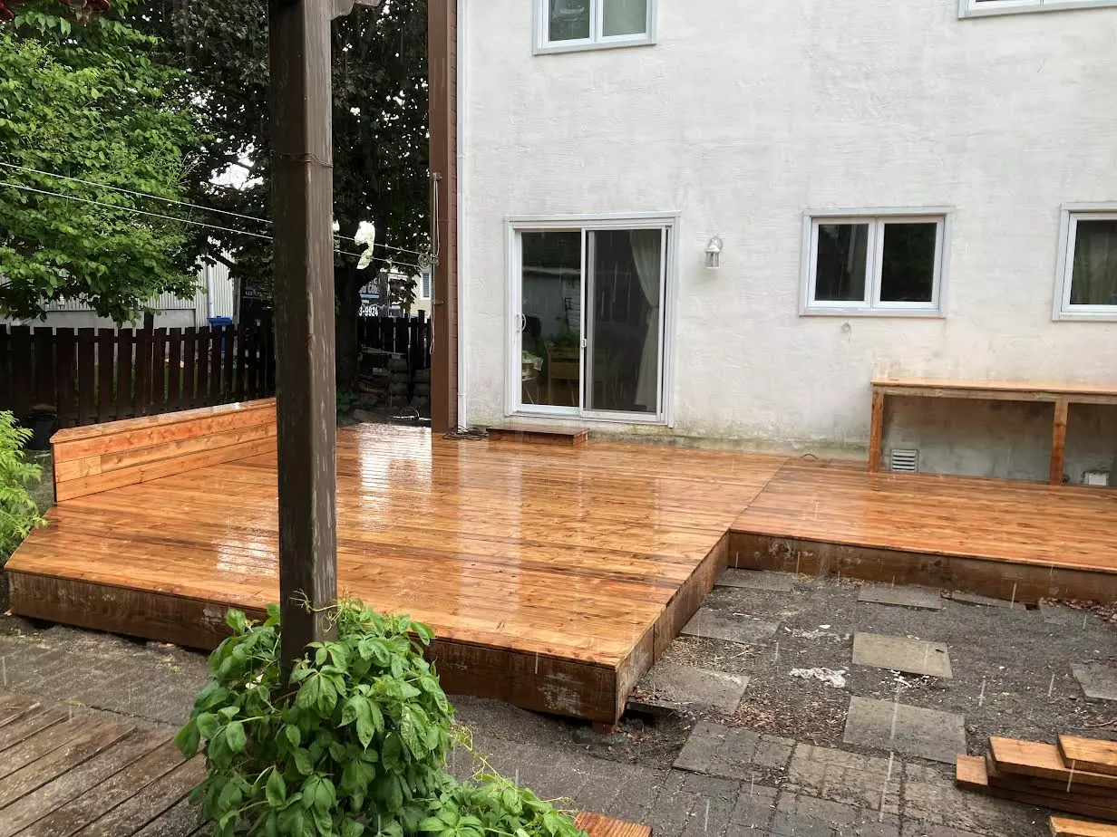 Patio Beauport — garde-corps